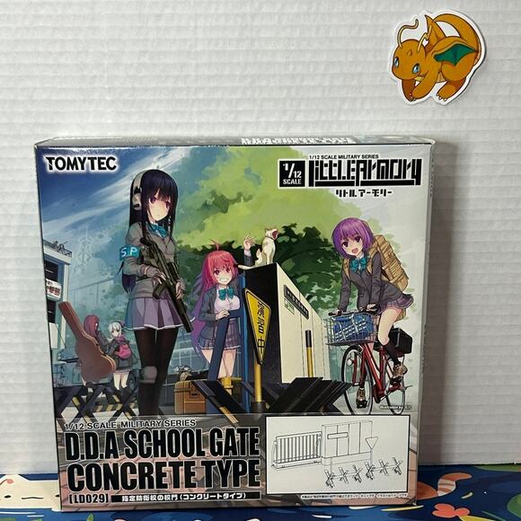 Little Armory 1/12 MILITARY SERIES LD029 Defense School Gate Concrete Type Kit - Picture 1 of 13